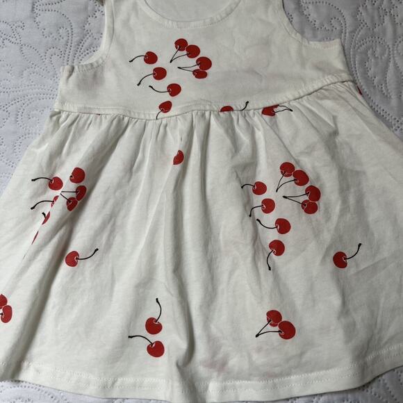 Pure Born Cherry Print Dress 18m - Picture 4 of 8